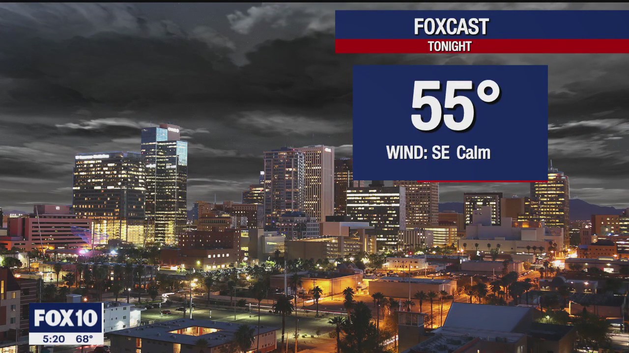 4 p.m. Weather Forecast - 12/5/22