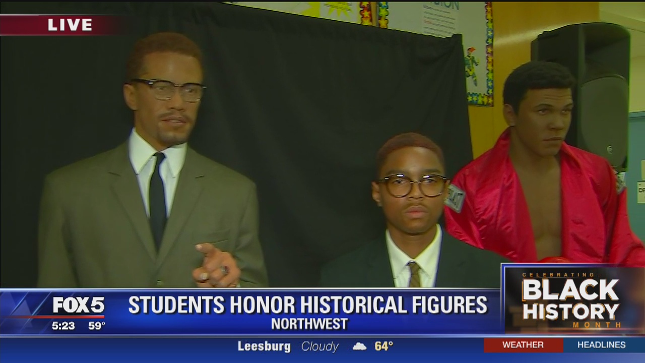 DC students team up with Madame Tussauds to honor prominent African American figures