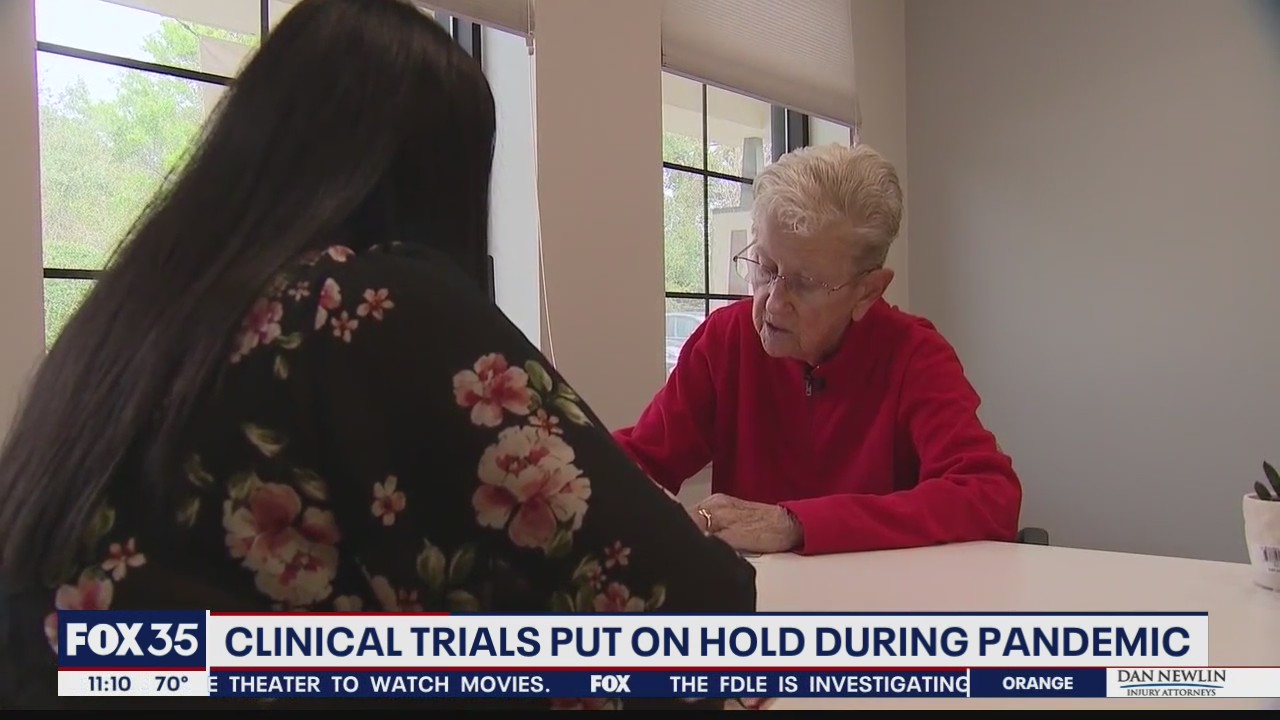 Clinical trials put on hold during coronavirus pandemic