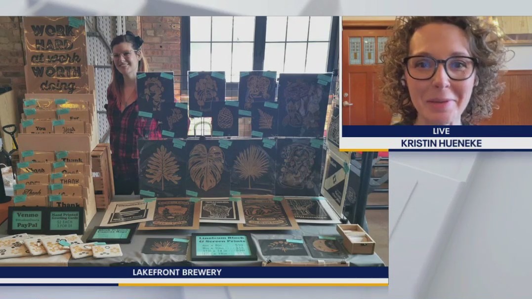 Lakefront Brewery hosts makers market