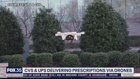 CVS and UPS delivering prescriptions via drones