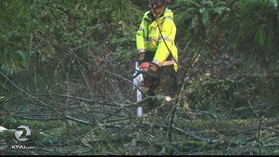 Storm soaks Marin County