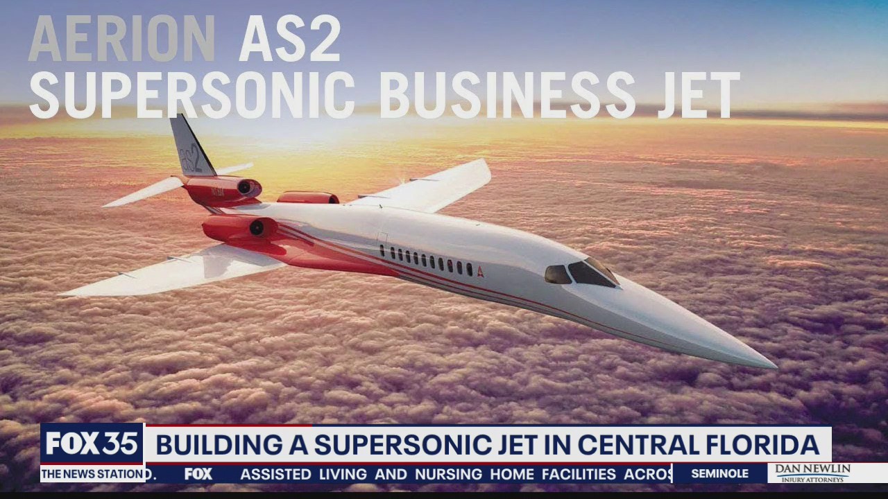 Supersonic jet to be built in Central Florida