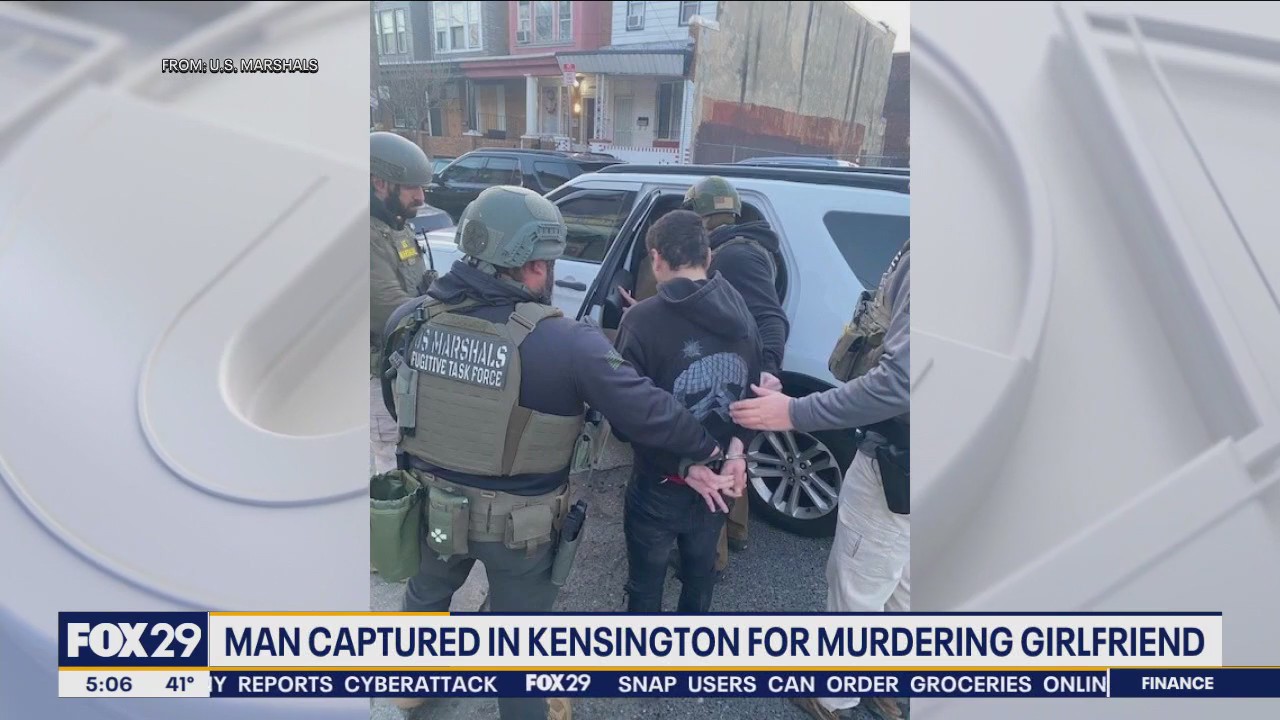 Man wanted in girlfriend's murder captured in Kensington | FOX 29 ...