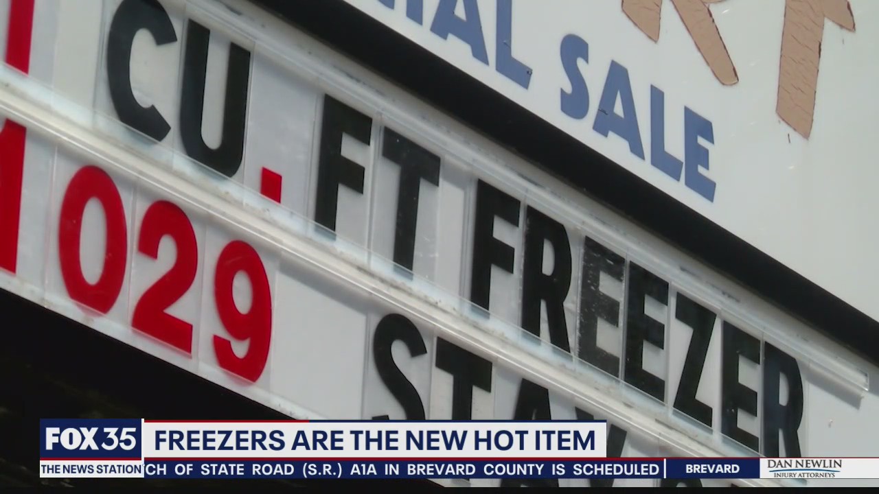 Freezers are the new hot item during COVID-19 pandemic