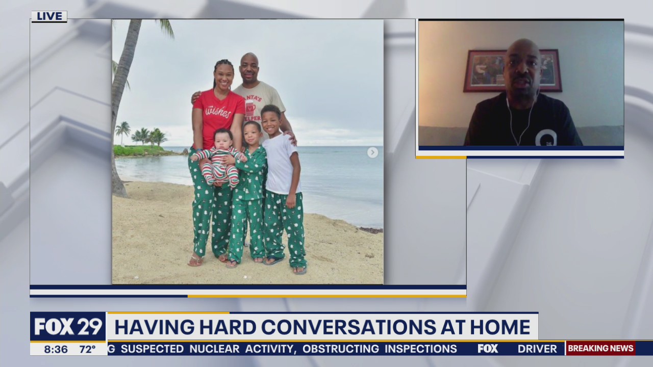 Quincy Harris on discussing race with his 3 children