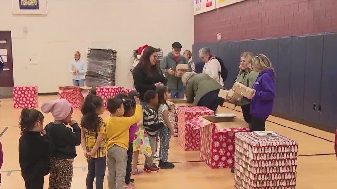 Shoes donated to hundreds of children in need ahead of Christmas