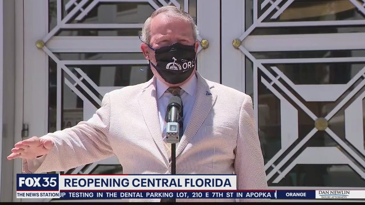 Leaders plan reopening Orlando's economy