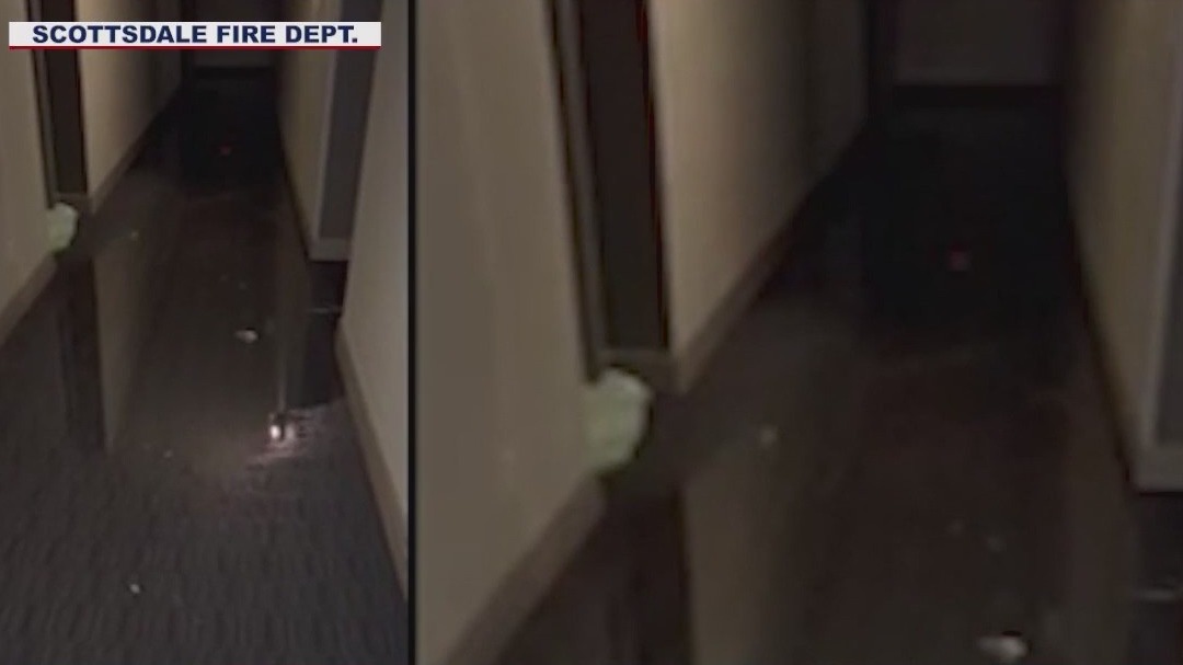 Burst sprinkler pipe at Scottsdale condo building displaces 80 people