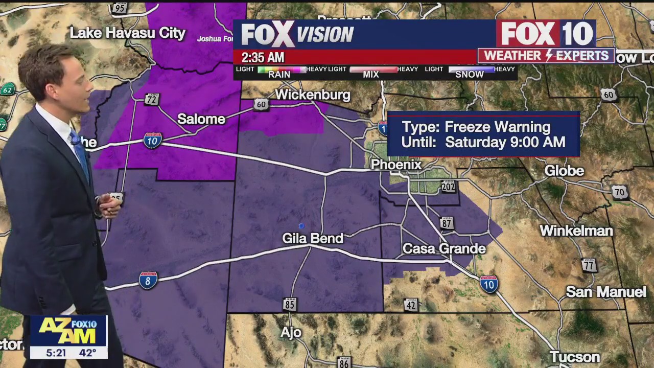 Morning Weather Forecast - 12/16/22