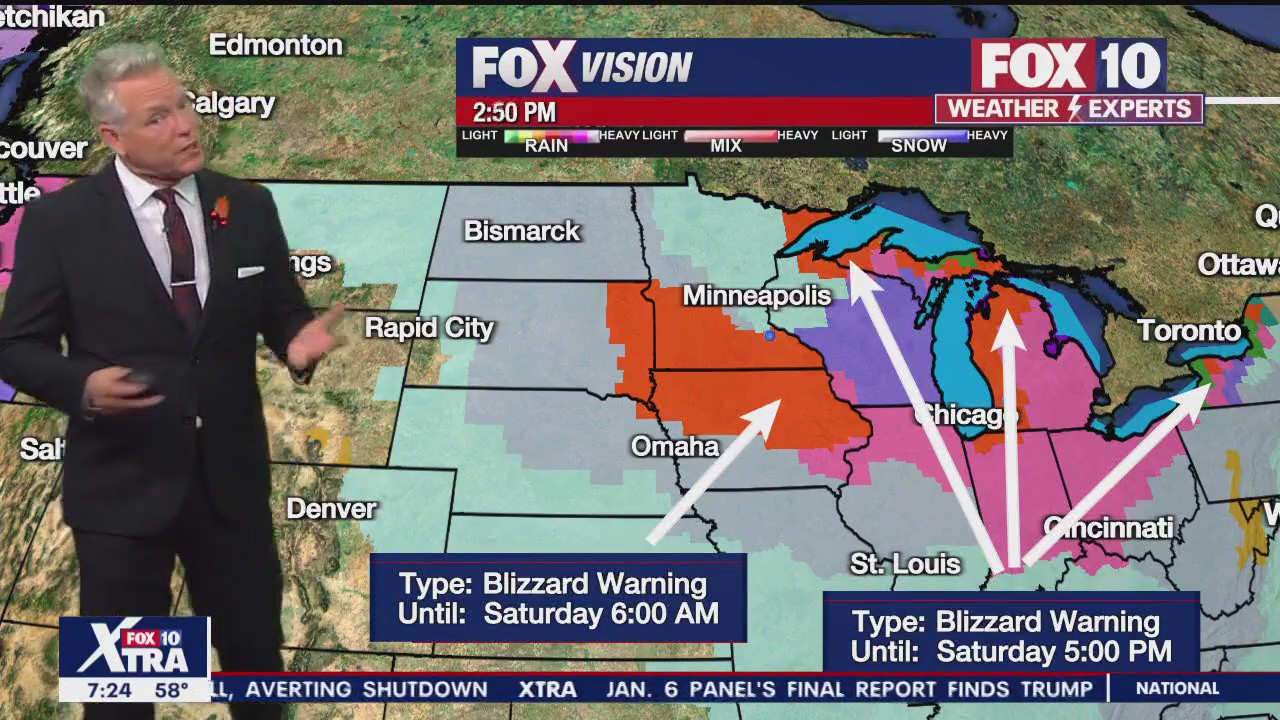 7PM Weather Forecast - 12/23/2022