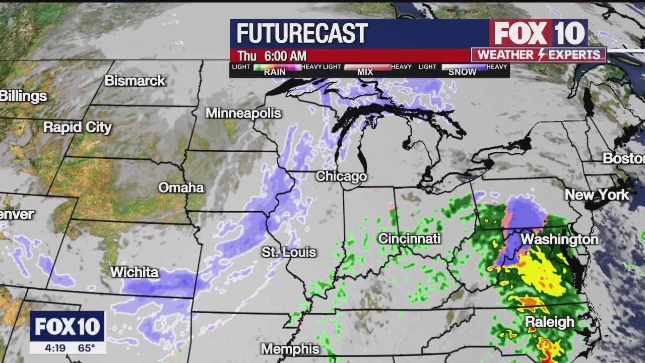 4PM Weather Forecast - 12/21/2022