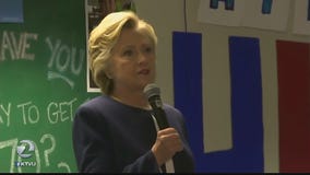 Hillary Clinton visits Bay Area