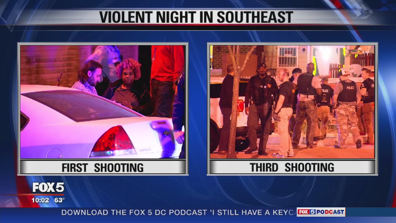 Violent night in SE DC | FOX 5 DC