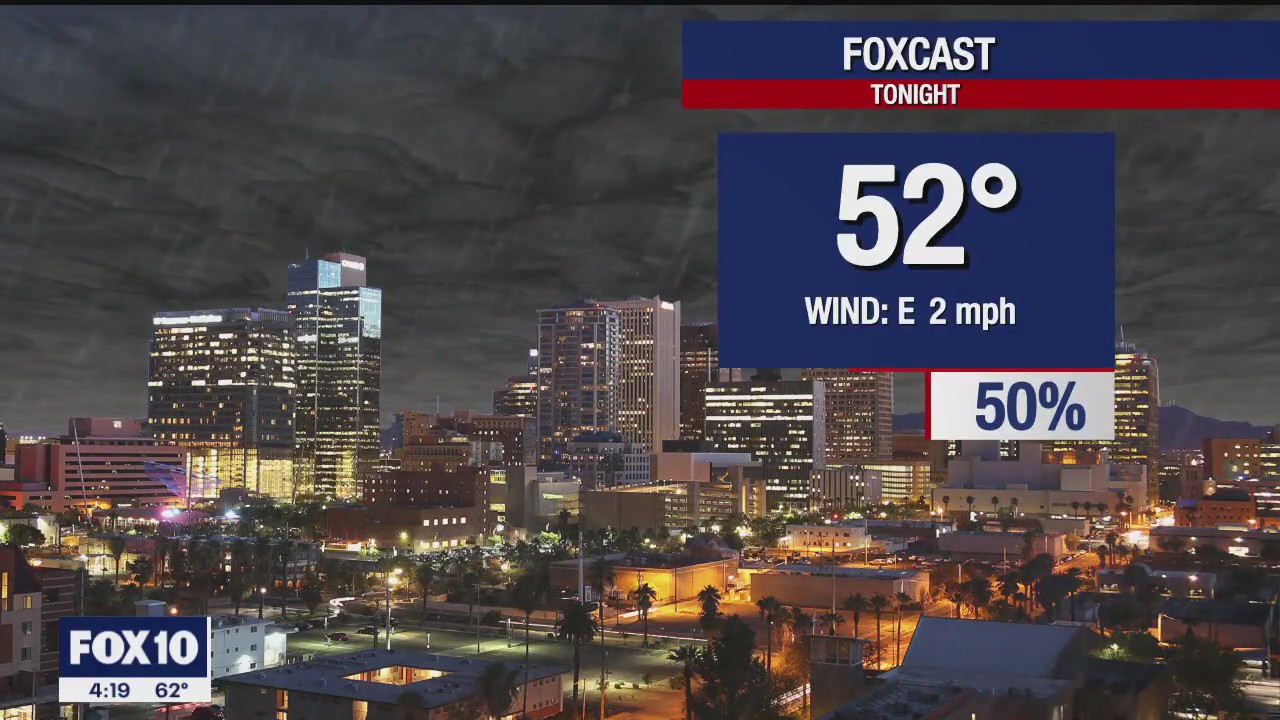 4 p.m. Weather Forecast - 12/29/22