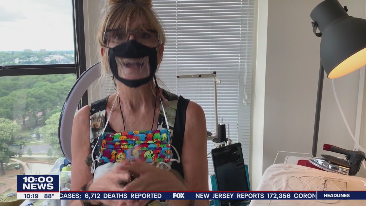 Hank's Take: Fashion designer creates masks with windows to show expression