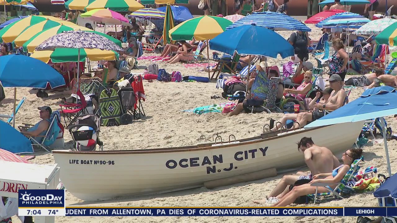 Beachgoers encouraged to wear masks, socially distance over Fourth of July weekend