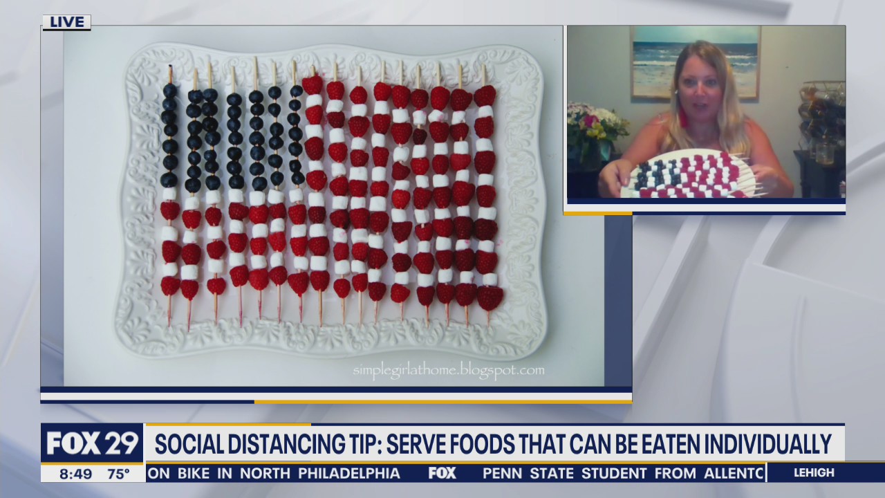 Social distancing friendly foods for the Fourth of July