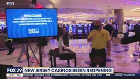 Casinos reopen in New Jersey amid pandemic