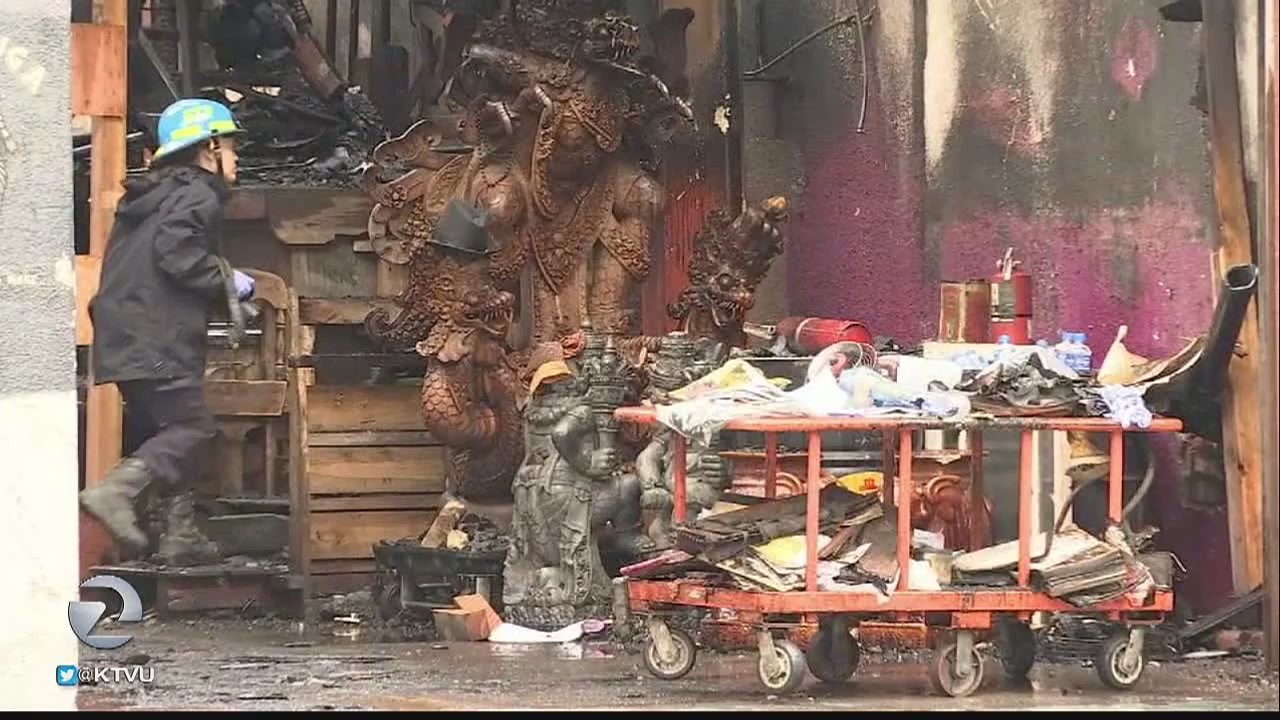 ATF agents map warehouse site