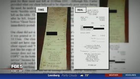 Man accused of leaving racist note instead of tip for Va. waitress says receipt is fake
