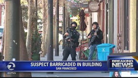 Barricaded person in SF draws police response