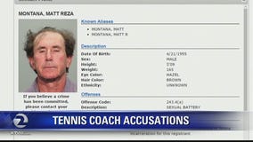 Tennis coach accused of underage sex