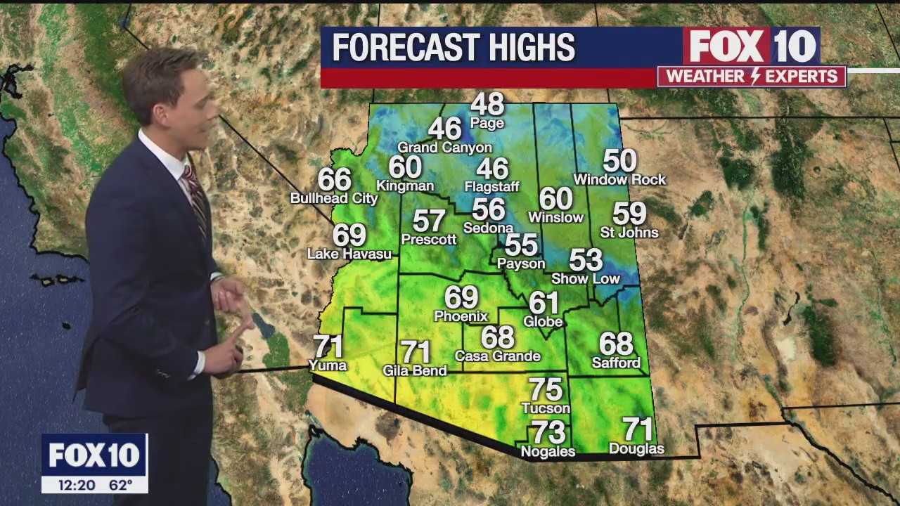 Noon Weather Forecast - 1/9/23