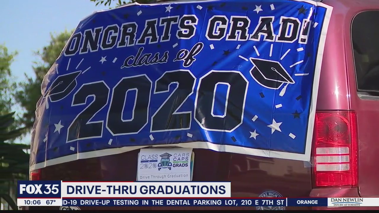 Car, Caps, and Grads will provide drive-thru graduation