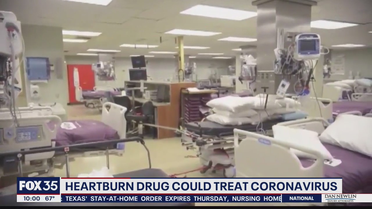 Heartburn drug could treat coronavirus
