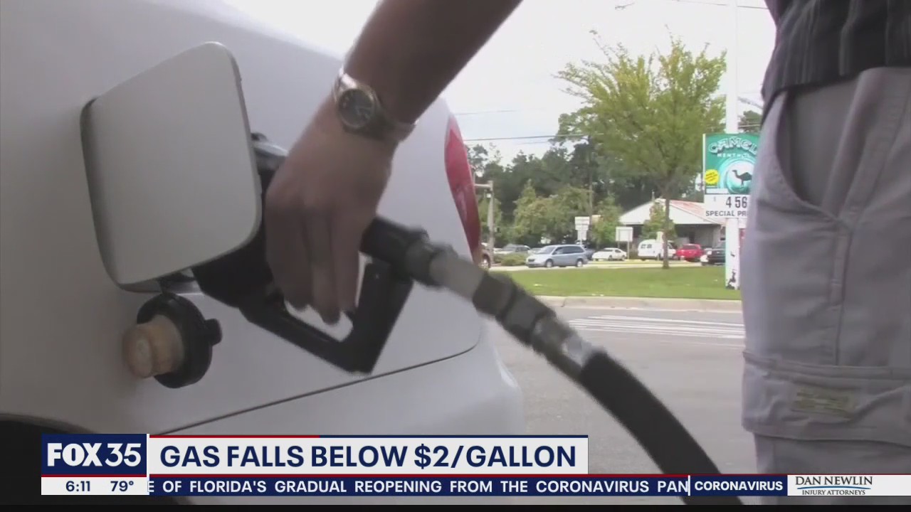 Gas prices drop across Florida
