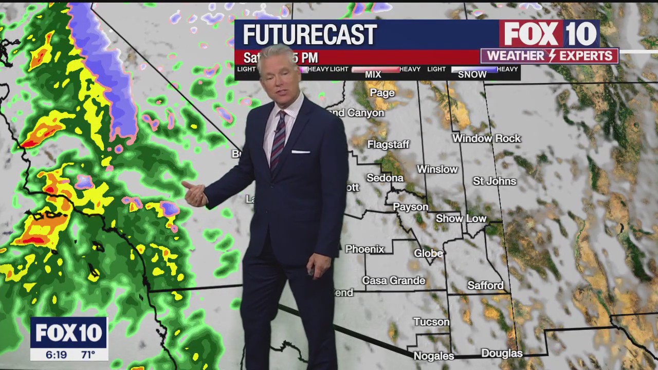 6PM Weather Forecast - 1/12/2023