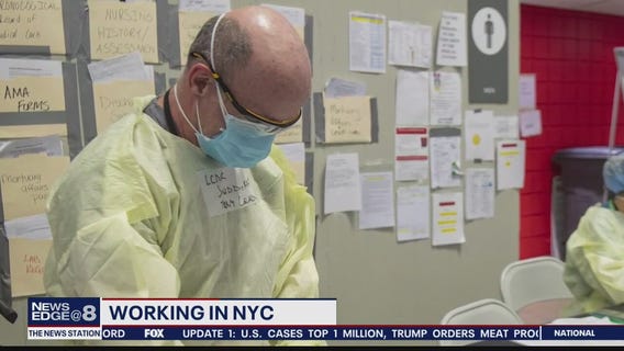 Florida Navy reservist called to COVID-19 duty in NYC