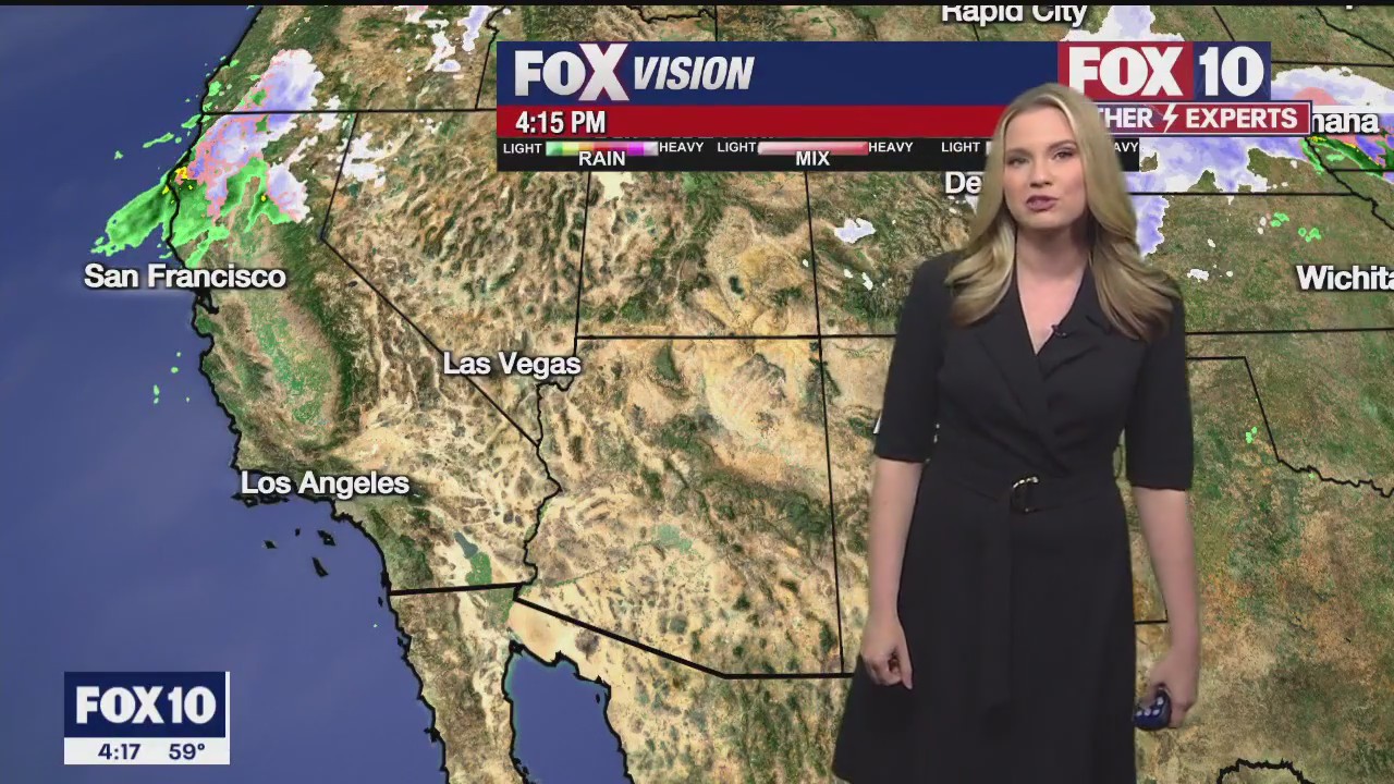 4PM Weather Forecast - 1/18/2023