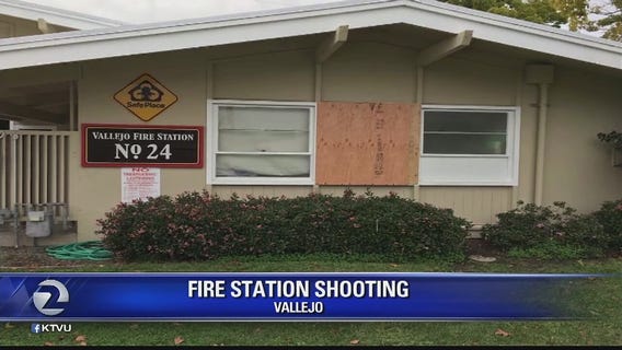 Bullet strikes Vallejo fire station