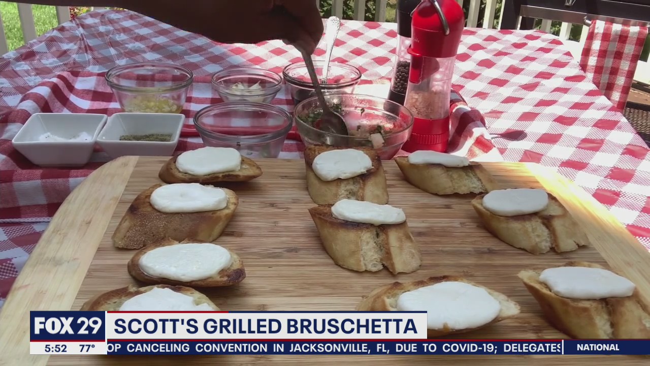 Cooking Up A Storm: Scott's Grilled Bruschetta