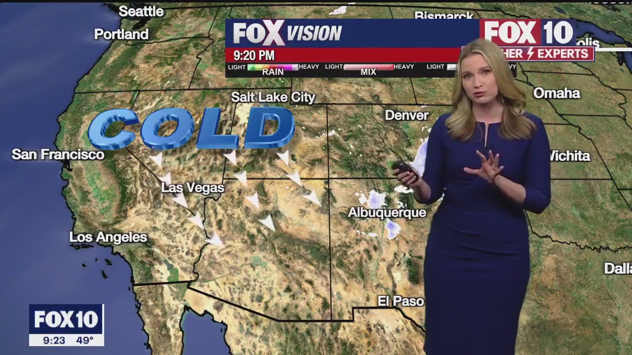 Evening Weather Forecast - 1/20/2023