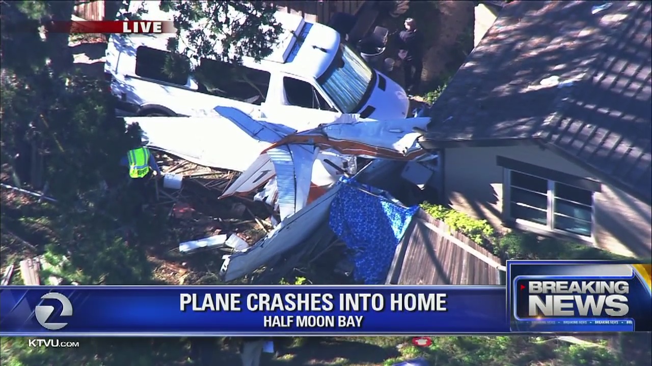 Small plane crashes in San Mateo County