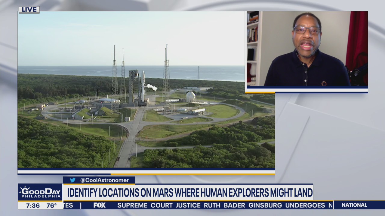 Derrick Pitts discusses Mars rover launch