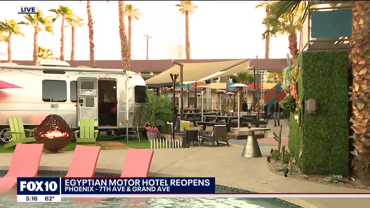 Egyptian Motor Hotel opens in downtown Phoenix