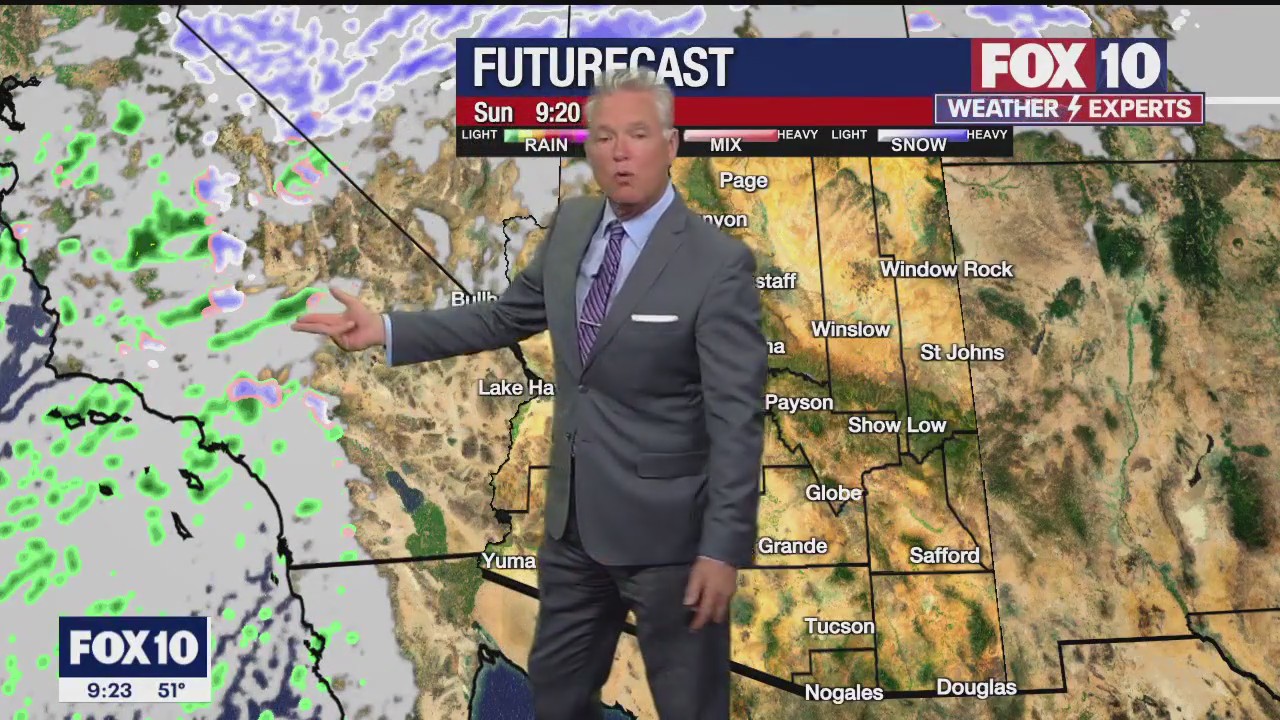 9PM Weather Forecast - 1/27/2023