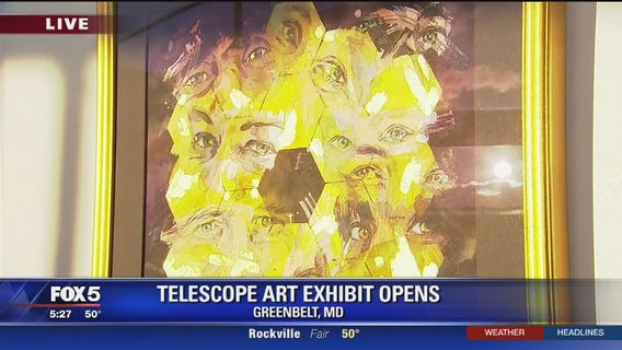 New NASA telescope art exhibit opens