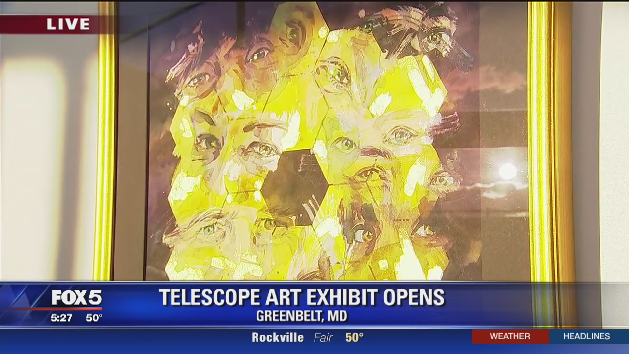 New NASA telescope art exhibit opens