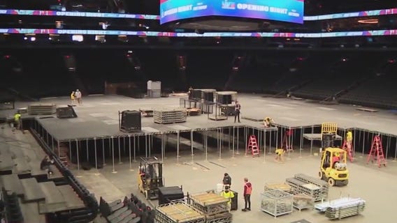 Super Bowl Opening Night: Final preparations underway for big event in Downtown Phoenix