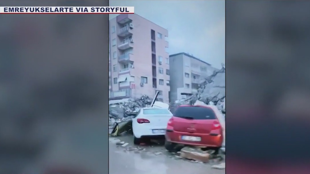 Death toll continues to rise following 7.8 magnitude earthquake at Turkey-Syria border