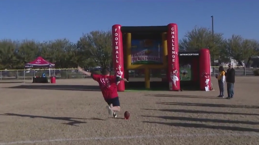 Special Olympic athletes gear up for the Super Bowl