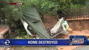 Mudslide destroys San Rafael home