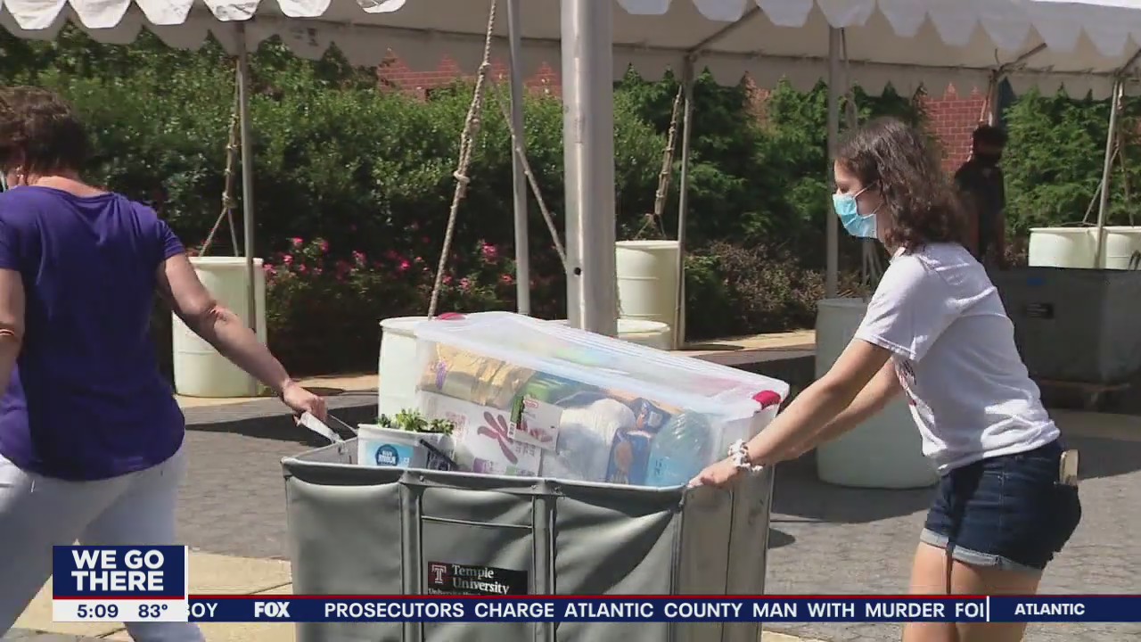 Move-in day at Temple University presents new challenges in wake of COVID-19