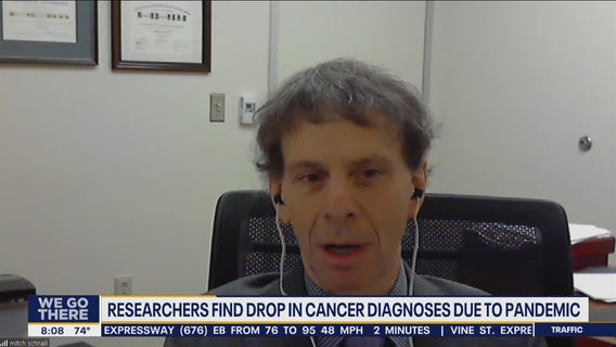 Researchers find drop in cancer diagnoses due to pandemic