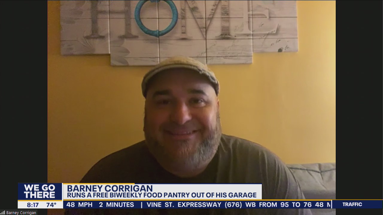 NJ man runs free food pantry out of his garage